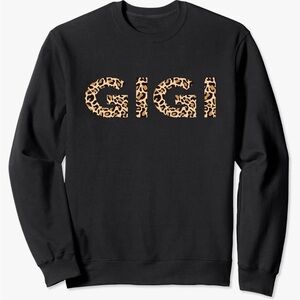 Gigi leopard print sweatshirt